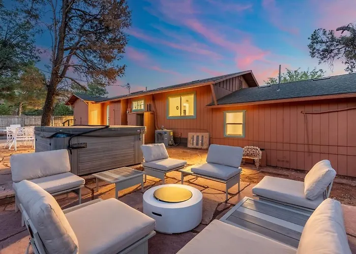 Villa Sedona Sanctuary, Walk To Cathedral Rock And Oak Creek, Hot Tub