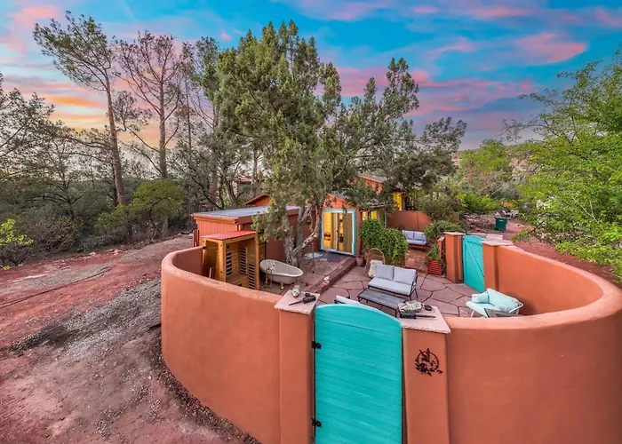 Sedona Oasis, Sauna And Clawfoot Tub By Cathedral Rock & Oak Creek