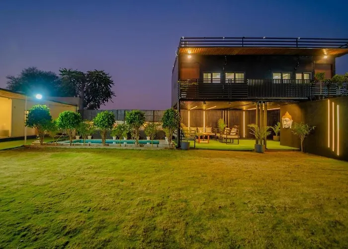 3Bhk Farmstay Villa With Private Pool Sikar Road Jaipur Jāmb