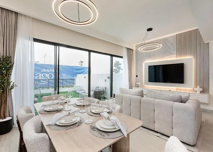 Santorini Damac Lagoons Luxury 3Br Villa Mediterrean Bliss Dubai