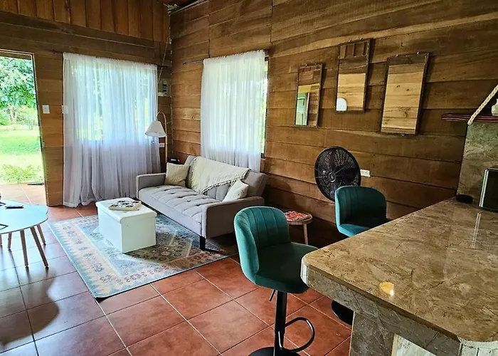 Rustic House Private With Volcano View Guayabal 