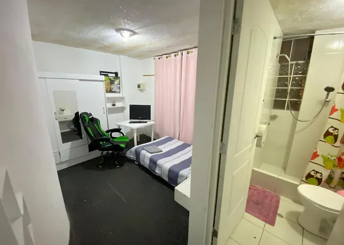 Habitacion Con Bano Particular, Lindas Areas Comunes Lima