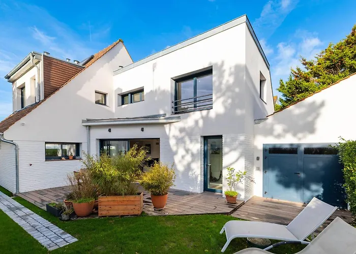 Charmante Villa Avec Animaux Acceptes, Terrasse Et Wi-Fi - Fr-1-821-52 Le Touquet