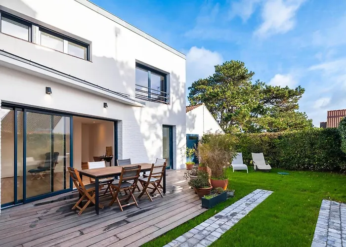 Charmante Villa Avec Animaux Acceptes, Terrasse Et Wi-Fi - Fr-1-821-52 Le Touquet