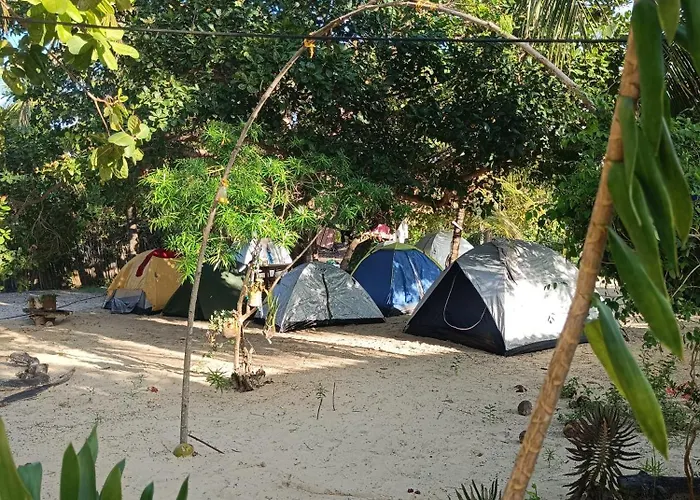 Area De Camping Em Caetanos, Amontada