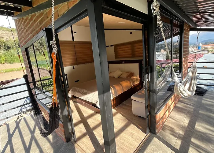 Cabana Camping Glamping Hospedaje La Arboleda Riobamba