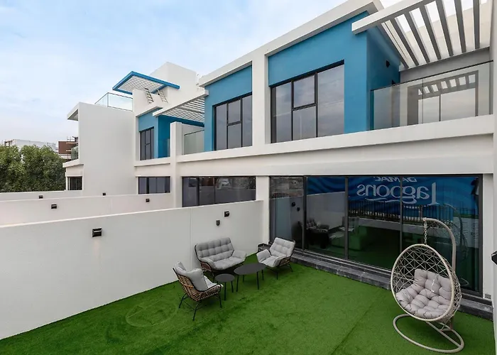 Santorini Damac Lagoons Luxury 3Br Villa Mediterrean Bliss Dubai