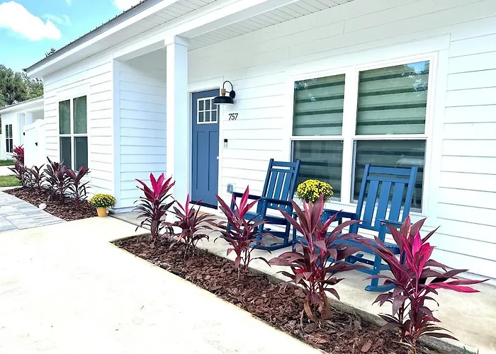 Villa A Brand New Coastal Escape, 1 Mile To Downtown St. Augustine