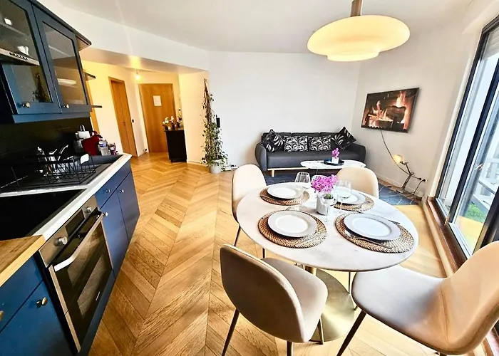 Sun-Filled 1 Bedroom With Outdoor&Parking Spaces Luxemburg
