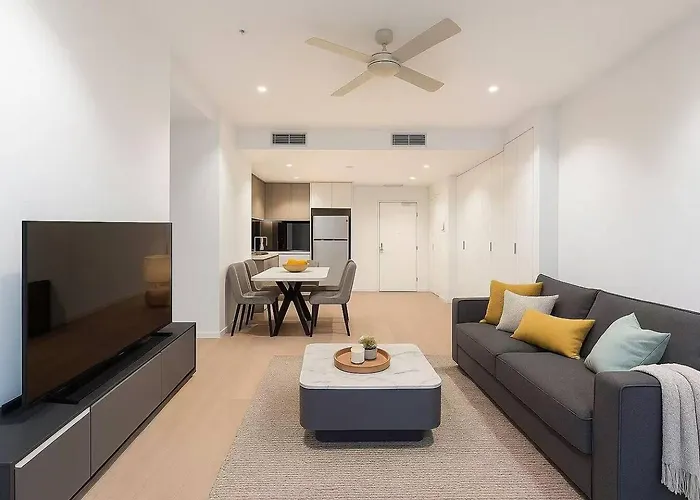 2Br Apt In Queens Wharf - Level 29 Sky Harbour Outlook Brisbane