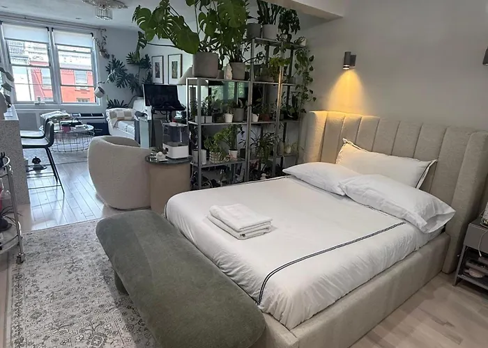 Serene Studio In Brooklyn Heights New York