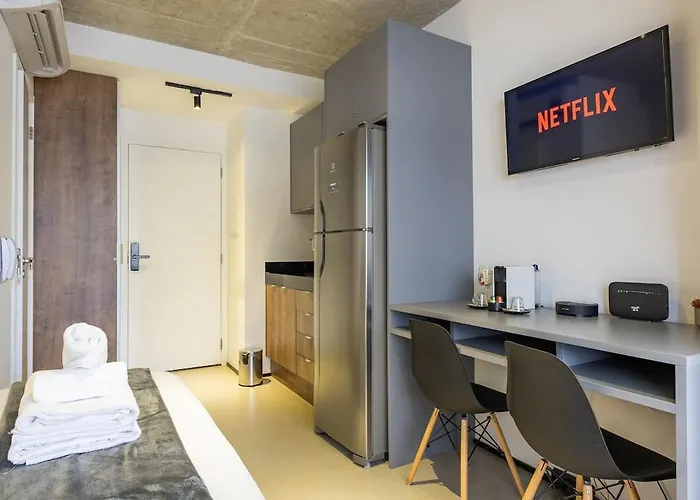 Ferienwohnung Luxo Nos Jardins - Premium Sp Com Academia - Pet São Paulo