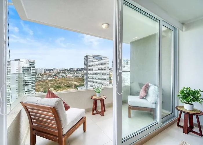 Montemar Concon 2D - Modern Apartment With Wifi