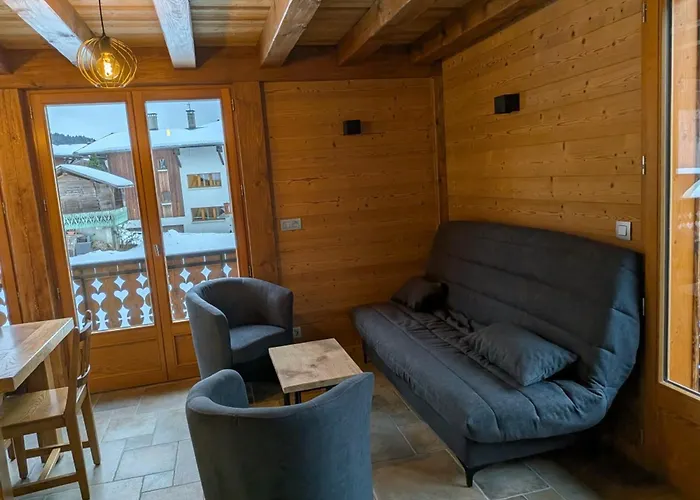 Appartement 5 Chambres Les Gets Avec Wi-Fi Et Animaux Admis - Fr-1-671-317