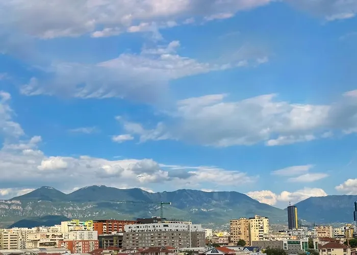 Downtown And Mountain View Top Floor Apartment Tirana