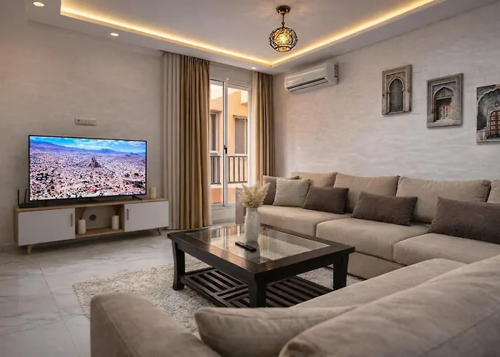 Studio Chic & Haut Standing - Parking Gratuit Marrakesch