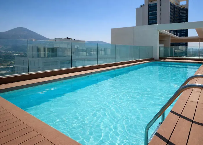 Ferienwohnung Departamento Con Vista Mas Piscina Y Estacionamiento Al Lado Parque Arauco Santiago de Chile