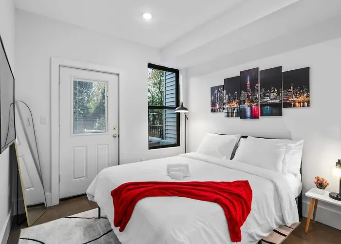 Ferienwohnung 2Br Modern Urban Escape Balcony Sleeps 6 Jersey City
