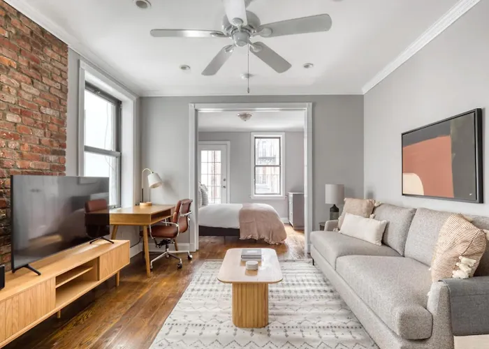 West Village 1Br W Wd Balcony Prime Location Nyc-1073 New York