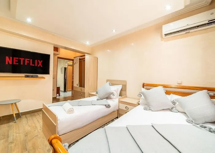 Spacious & Modern Gueliz Apart - 5 Min To Airport Marrakesch