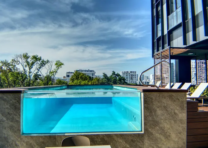 Luxury 2Br Kingsize Suites With Amazing City Views Pool & Gym Guadalajara
