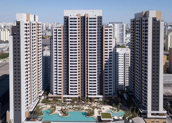 Apartamento Completo, Piscine Station Resort São Paulo