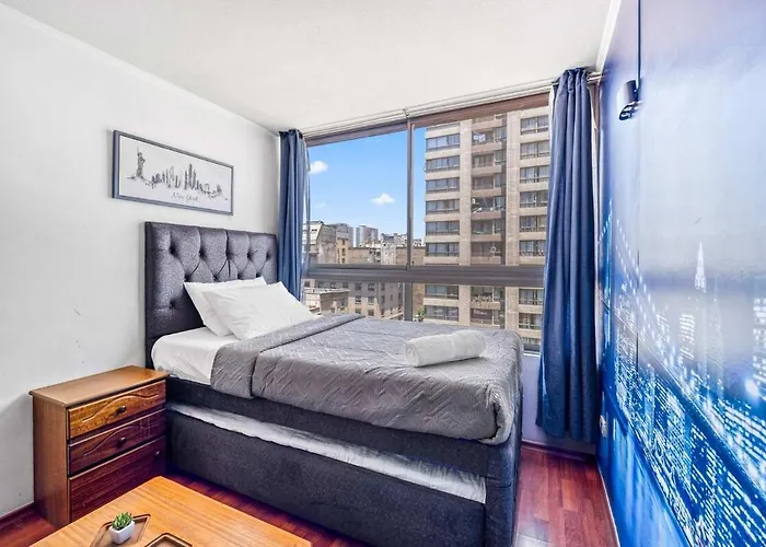 Nova Suite V - 1D 3 People With Wifi And Pool Santiago de Chile