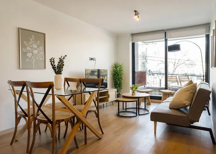 Modern 2Br Flat For 5 In Lively Las Condes Oasis Santiago de Chile