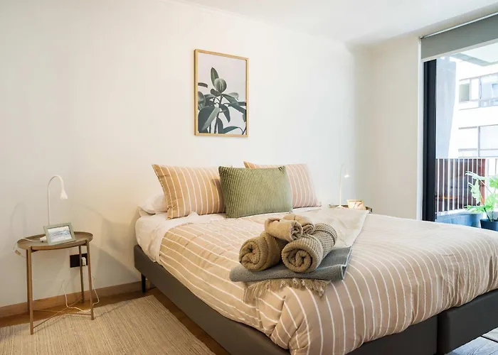 Stylish 1BR Apartment In Las Condes Ideal For 3 Santiago de Chile