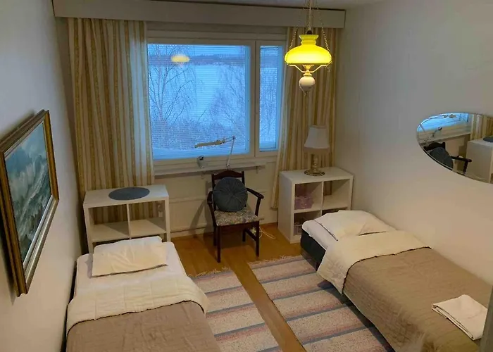 Grandma Nostalgic Apartment With Sauna Tornio