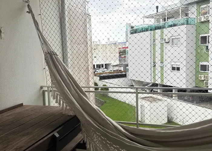 Ferienwohnung Ape A Beira-Mar Aconchegante Com Sacada Gourmet Florianópolis