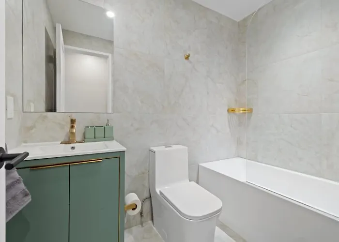 Ferienwohnung Luxury Brand New 3Bed Gem 20 Minutes To Nyc Jersey City