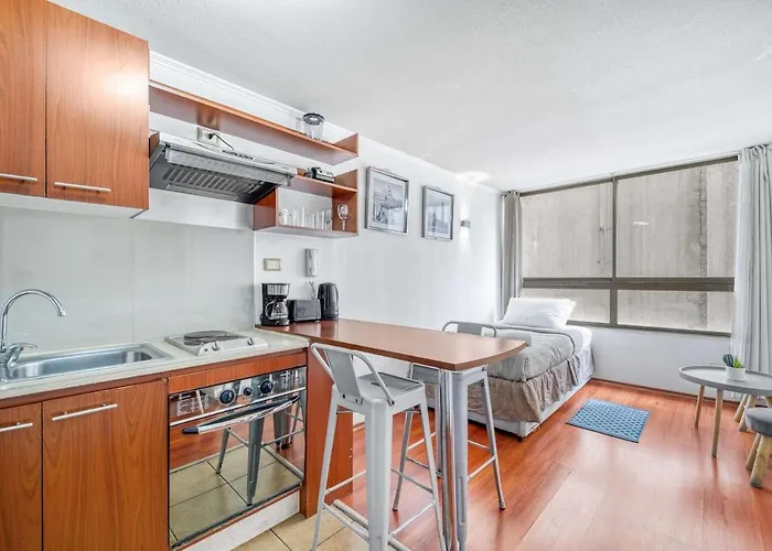 Nova Suite III - Central 1D Con Wifi Y Escritorio Santiago de Chile