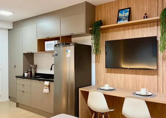202 - Studio Moderno Proximo A Berrini, Wtc E Cgh São Paulo