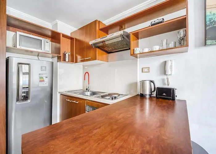 Nova Suite II - 3 Personas Con Escritorio Y Piscina Santiago de Chile