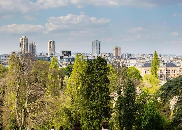 New Studio Between Jourdain And Buttes De Chaumont Paris