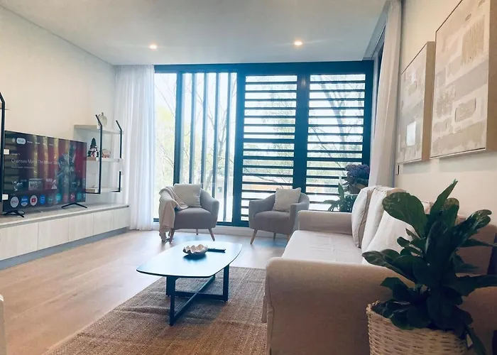 Ferienwohnung Macquarie Park Station,2Br, 4 Beds,Parking,Swimming Pool Sydney