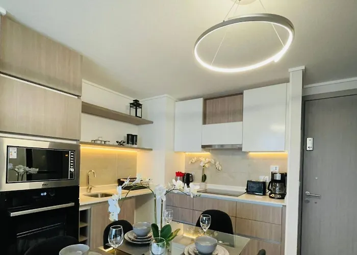 Panoramic View Apartment With Heaters And Ac Santiago de Chile