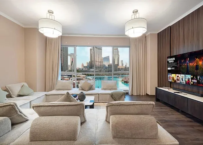 Ferienwohnung Panoramic 4Br Burj Khalifa & Fountain View Dubai