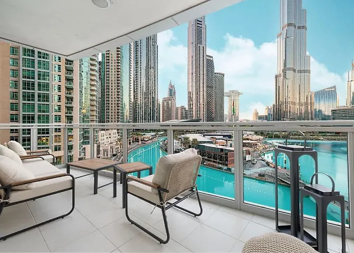 Ferienwohnung Panoramic 4Br Burj Khalifa & Fountain View Dubai