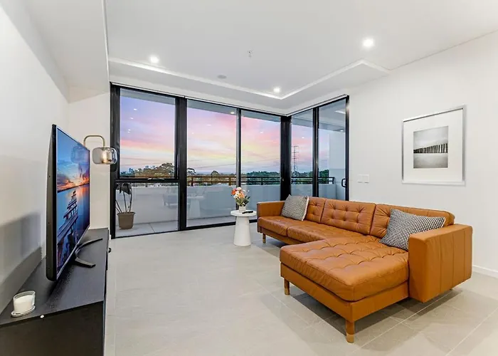 Ferienwohnung Bright 2Br Near Olympic Park With Parking Sydney