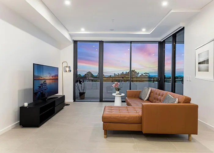 Ferienwohnung Bright 2Br Near Olympic Park With Parking Sydney