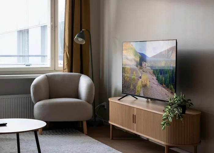 Freshly Renovated 2-Bedroom Apartment In City Centrum Lahti