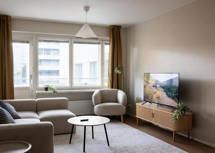 Freshly Renovated 2-Bedroom Apartment In City Centrum Lahti