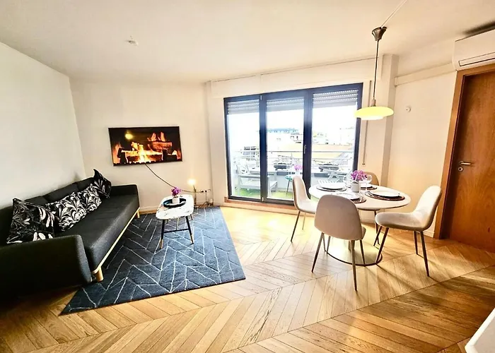 Sun-Filled 1 Bedroom With Outdoor&Parking Spaces Luxemburg