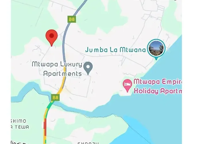 307 Studio Lucky Bee Sleep 2 Apartment Mtwapa