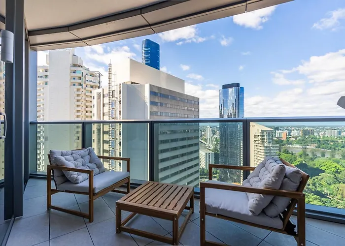 Bohemian 1Br Apt In Queens Wharf - Level 21 With City And Skyline Views Brisbane