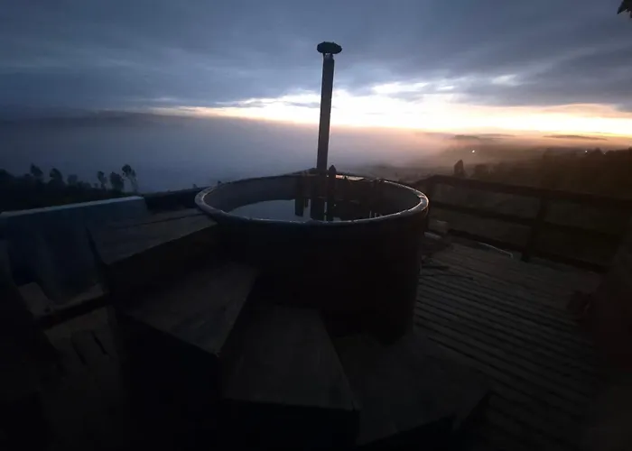 Cabana Con Tinaja En Mirador Pichilemu