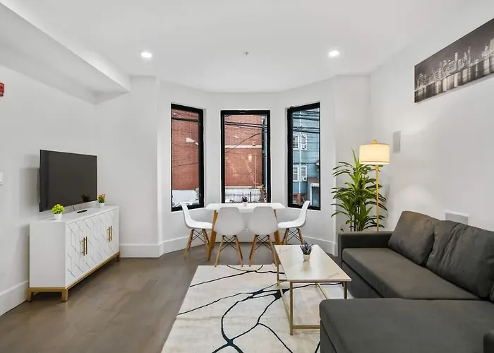 Ferienwohnung 2Br Modern Urban Escape Balcony Sleeps 6 Jersey City