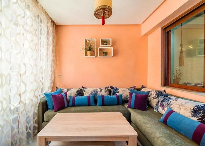 Spacious & Modern Gueliz Apart - 5 Min To Airport Marrakesch